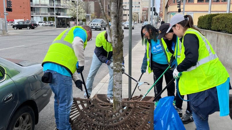 Spokane office Downtown Spring Clean